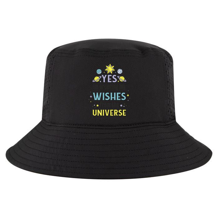 Ordering Wishes From The Universe Cool Comfort Performance Bucket Hat