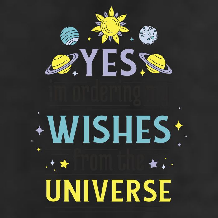 Ordering Wishes From The Universe Cool Comfort Performance Bucket Hat