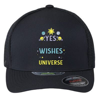 Ordering Wishes From The Universe Flexfit Unipanel Trucker Cap