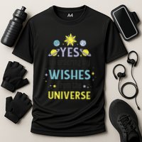 Ordering Wishes From The Universe Performance Shirt