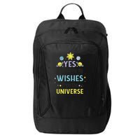 Ordering Wishes From The Universe City Backpack