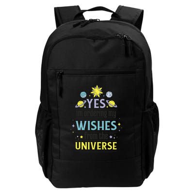 Ordering Wishes From The Universe Backpack