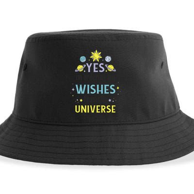 Ordering Wishes From The Universe Sustainable Bucket Hat