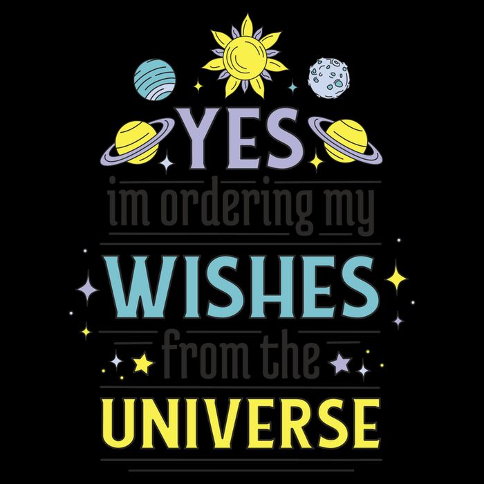 Ordering Wishes From The Universe Bucket Hat