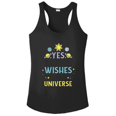 Ordering Wishes From The Universe Ladies PosiCharge Competitor Racerback Tank