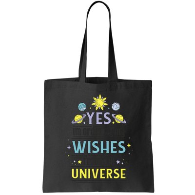 Ordering Wishes From The Universe Bag