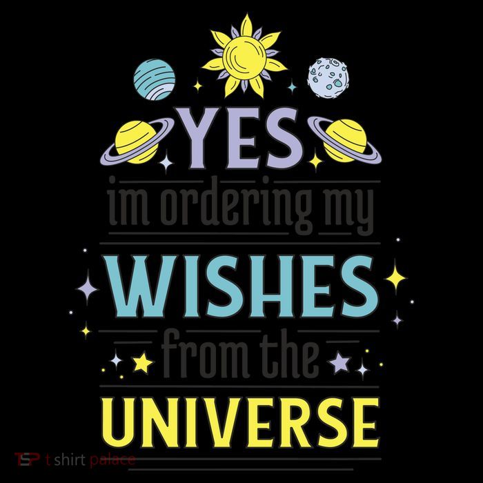 Ordering Wishes From The Universe Bag