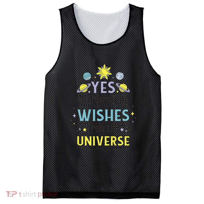 Ordering Wishes From The Universe Mesh Reversible Basketball Jersey Tank