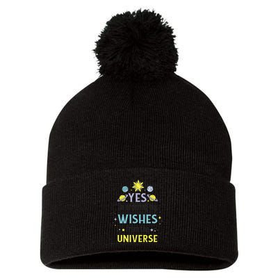 Ordering Wishes From The Universe Pom Pom 12in Knit Beanie