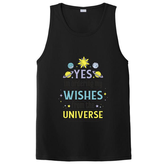 Ordering Wishes From The Universe PosiCharge Competitor Tank