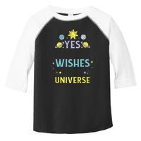 Ordering Wishes From The Universe Toddler Fine Jersey T-Shirt
