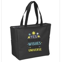 Ordering Wishes From The Universe Zip Tote Bag