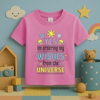 Ordering Wishes From The Universe Toddler T-Shirt