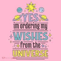 Ordering Wishes From The Universe Toddler T-Shirt