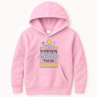 Ordering Wishes From The Universe Kids Hoodie
