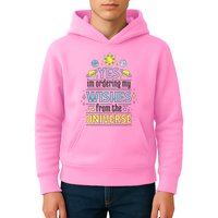 Ordering Wishes From The Universe Kids Hoodie