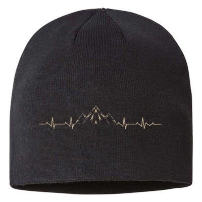 Outdoors Wildlife Forest Nature Heartbeat Mountains Hiking Sustainable Beanie