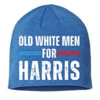 Old White For Kamala Harris 2024 President Vintage Gift Sustainable Beanie