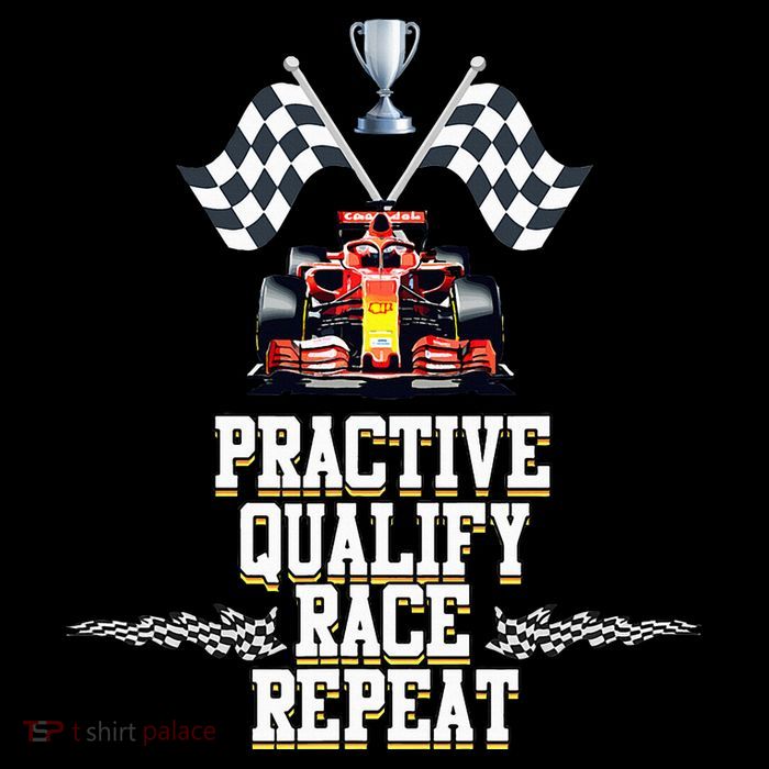 Open Wheel Formula Racing Car Practice Qualify Race Repeat 16 in Basic Backpack