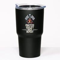 Open Wheel Formula Racing Car Practice Qualify Race Repeat Tumbler