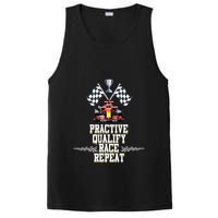 Open Wheel Formula Racing Car Practice Qualify Race Repeat PosiCharge Competitor Tank