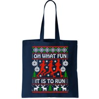 Oh What Fun It Is To Run Ugly Christmas Bag