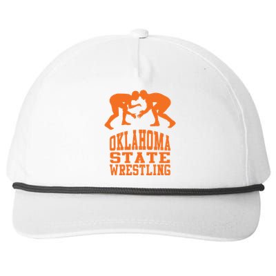 Oklahoma Wrestling Funny Snapback Five-Panel Rope Hat