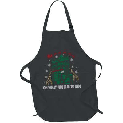 Oh What Fun It Is To Ride Tower Of Terror Christmas Apron