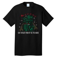 Oh What Fun It Is To Ride Tower Of Terror Christmas Tall T-Shirt