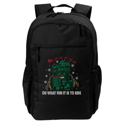 Oh What Fun It Is To Ride Tower Of Terror Christmas Backpack