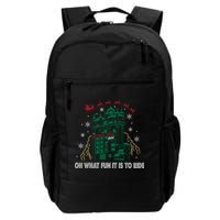 Oh What Fun It Is To Ride Tower Of Terror Christmas Backpack
