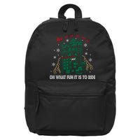 Oh What Fun It Is To Ride Tower Of Terror Christmas 16 in Basic Backpack