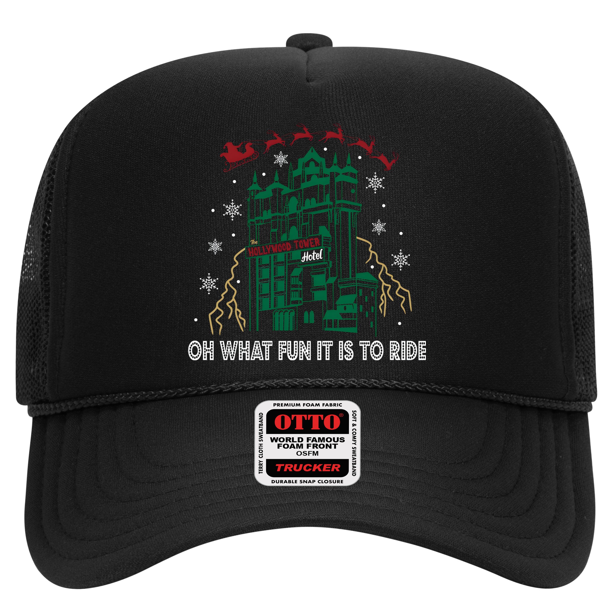 Oh What Fun It Is To Ride Tower Of Terror Christmas Hat