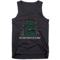 Oh What Fun It Is To Ride Tower Of Terror Christmas Tank Top