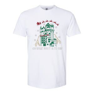 Oh What Fun It Is To Ride Tower Of Terror Christmas Softstyle CVC T-Shirt