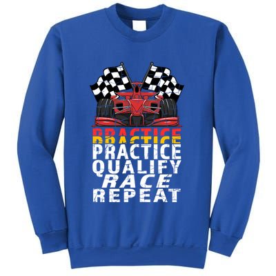 Open Wheel Formula Racing Car Practice Qualify Race Vintage Gift Sweatshirt