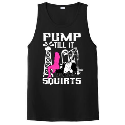 Oilfield Workers Funny Gift Oil Rig Roughneck Design Cute Gift PosiCharge Competitor Tank