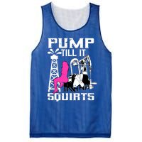 Oilfield Workers Funny Gift Oil Rig Roughneck Design Cute Gift Mesh Reversible Basketball Jersey Tank