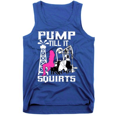 Oilfield Workers Funny Gift Oil Rig Roughneck Design Cute Gift Tank Top