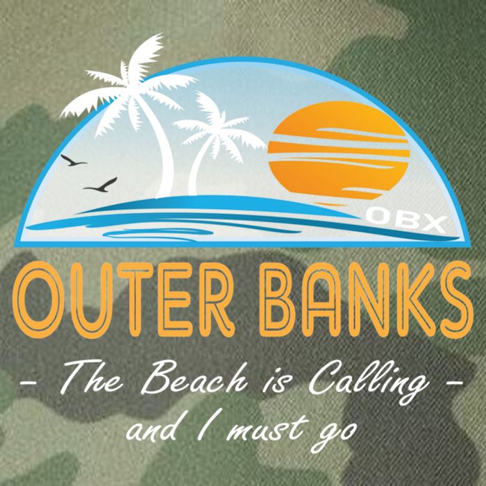 OBX With Funny Slogan for The Outer Banks Legacy Tie Dye Trucker Hat