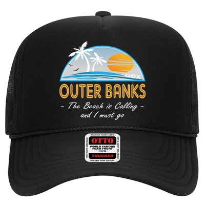 OBX With Funny Slogan for The Outer Banks Trucker Hat