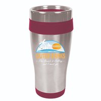 OBX With Funny Slogan for The Outer Banks 16oz Travel Tumbler