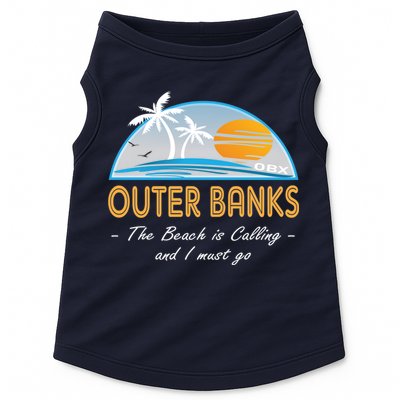 OBX With Funny Slogan for The Outer Banks Doggie Tank