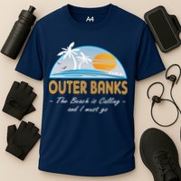 OBX With Funny Slogan for The Outer Banks Performance Shirt