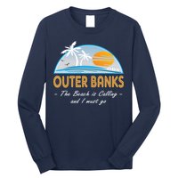 OBX With Funny Slogan for The Outer Banks Long Sleeve Shirt