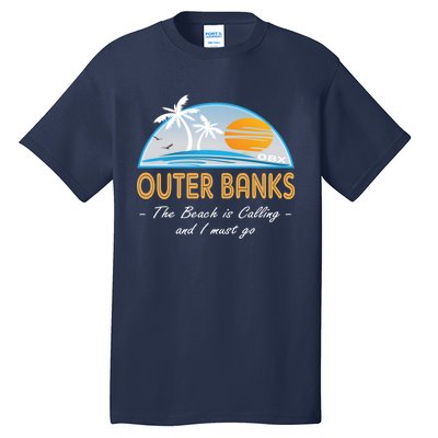 OBX With Funny Slogan for The Outer Banks Tall T-Shirt