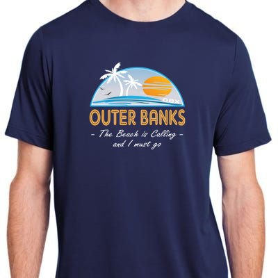 OBX With Funny Slogan for The Outer Banks Adult ChromaSoft Performance T-Shirt