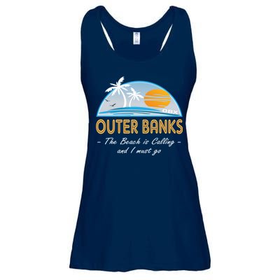 OBX With Funny Slogan for The Outer Banks Ladies Essential Flowy Tank