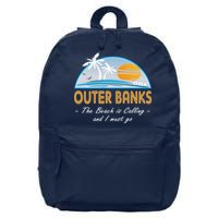 OBX With Funny Slogan for The Outer Banks 16 in Basic Backpack