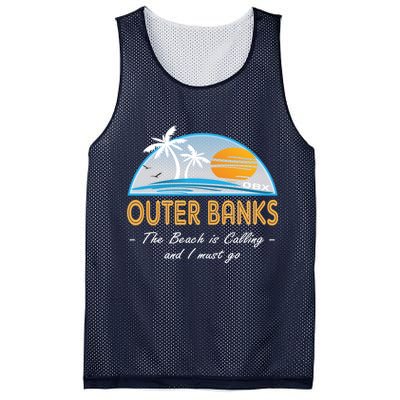OBX With Funny Slogan for The Outer Banks Mesh Reversible Basketball Jersey Tank